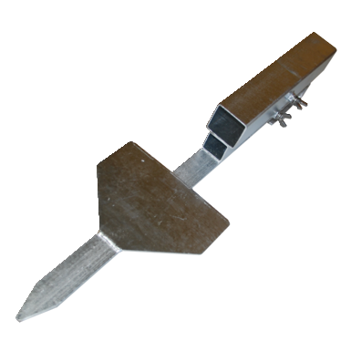 Einschlaghülse 60/40 mit Rohr