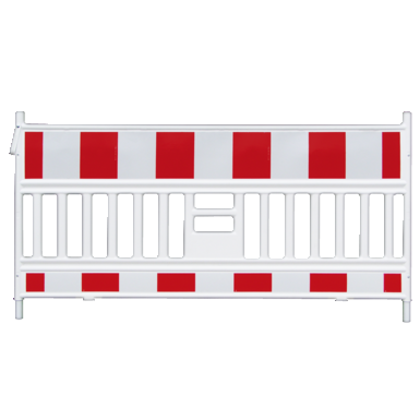 Varnostna ograja Classic 2 m | RA1 | pakiranje po 10 kosov | duo | brez držal