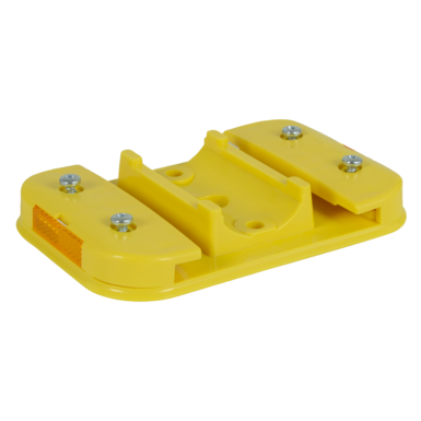 PODSTAVEK ZA TUNELSKI ODSEVNIK, rumen