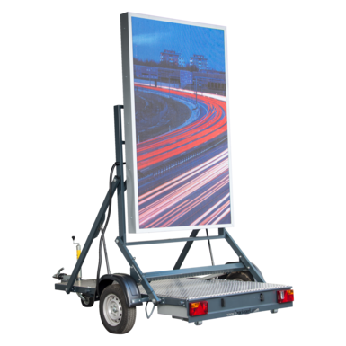 Prikolica za evente in dogodke – Dvig in vrtenje