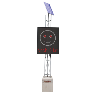 Samostojni LED-zaslon za spremenljiva sporočila